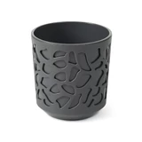 Kép 1/12 - Lamela Duet kaspó 25cm, kerek, szürke-szürke