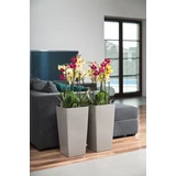 Kép 2/16 - Lamela Finezja kaspó, 25cm, fehér