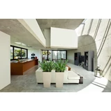 Kép 12/16 - Lamela Finezja kaspó, 25cm, fehér