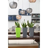 Kép 15/16 - Lamela Finezja kaspó, 25cm, fehér