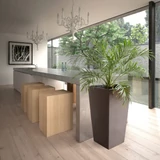 Kép 8/16 - Lamela Finezja kaspó, 25cm, fehér