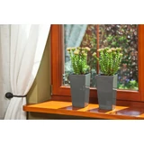 Kép 10/16 - Lamela Finezja kaspó, 25cm, fehér