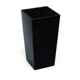 Kép 1/16 - Lamela Finezja kaspó, 25cm, fekete