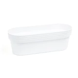 Kép 1/6 - Lamela Jersey balkonláda, 50x19,5cm, fehér