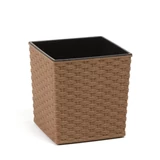Kép 1/2 - Lamela Juka Eco rattan kaspó, 19cm, natur fa