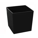 Kép 1/6 - Lamela Juka kaspó, 30cm, fekete