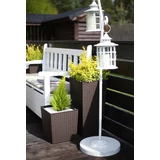 Kép 2/7 - Lamela Juka Rattan kaspó, 40cm, frappe