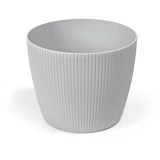 Kép 1/4 - Lamela Magnolia Jumper kaspó, 19cm, kerek, szürke