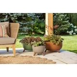 Kép 2/4 - Lamela Roma Eco kaspó, 29cm, terracotta