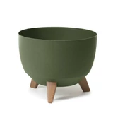 Kép 1/5 - Lamela Roma Eco kaspó, 47cm, erdő zöld
