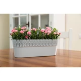 Kép 7/7 - Lamela Bella virágtartó, 30cm, ovális, menta