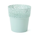 Kép 1/8 - Lamela Rosa virágtartó, 14cm, kerek, menta