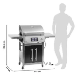 Kép 3/6 - Landmann elektromos grillkocsi, Inox, 3.2kW