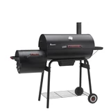 Kép 1/2 - Landmann Black Taurus 660+ faszenes grillkocsi 66x36cm
