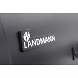 Kép 4/5 - Landmann Black Taurus 440 faszenes grillkocsi 44x63cm