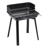 Kép 1/4 - Landmann Portago hordozható faszenes grill, 4 személy, fekete