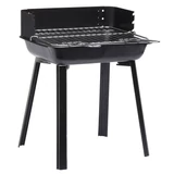Kép 2/4 - Landmann Portago hordozható faszenes grill, 4 személy, fekete