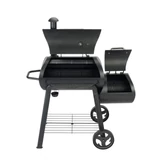Kép 2/3 - Landmann Vinson 200 faszenes smoker + ajándék takaróponyva