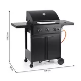 Kép 2/4 - Landmann Rookie 3.1 gázgrill szekrénnyel 