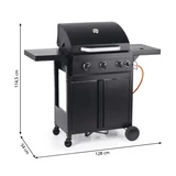 Kép 2/4 - Landmann Rookie 3.1 gázgrill szekrénnyel 