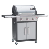 Kép 1/4 - Landmann Triton PTS 3.0 gázgrill, Piezo, 30mbar, ezüst