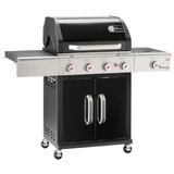 Kép 1/7 - Landmann Triton maxX PTS 4.1 gázgrill, fekete