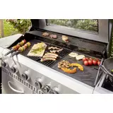 Kép 6/6 - Landmann Inox gázgrill, öntöttvas rács+sütőlap, 24kW