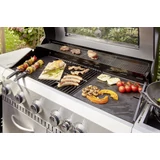 Kép 6/6 - Landmann Inox gázgrill, öntöttvas rács+sütőlap, 24kW