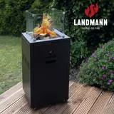 Kép 4/4 - Landmann gáz látványkandalló, lávaköves, 8kW