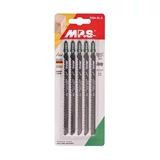 Kép 2/2 - MPS Profi Line szúrófűrészlap fára, egyenes és durva vágáshoz, 130mm, 6TPI, 5db