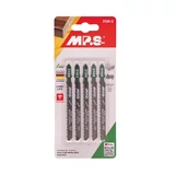 Kép 2/2 - MPS Profi Line szúrófűrészlap fára, egyenes és durva vágáshoz, 75mm, 6TPI, 5db
