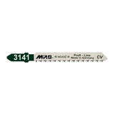 Kép 1/2 - MPS Profi Line szúrófűrészlap fára, fordított fogas, egyenes vágáshoz, 55mm, 13TPI, 5db