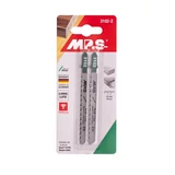 Kép 2/2 - MPS Profi Line szúrófűrészlap fára, fordított fogas, íves vágáshoz, 75mm, 10TPI, 2db
