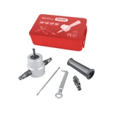 Kép 1/4 - Extol fúrógéppel hajtható mechanikus lemezvágó/lyukasztó fej, max. 2 mm lemezekhez