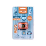 Kép 3/3 - Extol Cree Xpl Led fejlámpa, 3W, 100lm; tölthető akkuval, 3 funkció