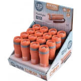Kép 2/2 - LED lámpa, CREE XPE, 60Lm, 1 funkció; (teljes fényerő), műanyag ház, elem nélkül