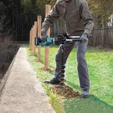 Kép 8/12 - Makita DG002GM101 akkus földfúró, 40Vmax XGT Li-ion, 200mm, 1x4.0Ah