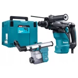 Kép 1/8 - Makita HR3012FC fúró-vésőkalapács porelszívóval, cseretokmánnyal, SDS-Plus, 1050W