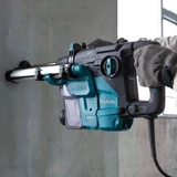 Kép 8/8 - Makita HR3012FC fúró-vésőkalapács porelszívóval, cseretokmánnyal, SDS-Plus, 1050W