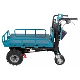 Kép 1/15 - Makita DCU601Z akkus talicska plató felépítménnyel, 2x18V LXT Li-ion, 300kg (akku és töltő nélkül)