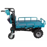 Kép 6/15 - Makita DCU601Z akkus talicska plató felépítménnyel, 2x18V LXT Li-ion, 300kg (akku és töltő nélkül)