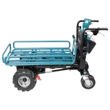 Kép 2/20 - Makita DCU604Z akkus talicska, rács felépítménnyel 300kg, 2x18V LXT Li-ion (akku és töltő nélkül)