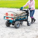 Kép 19/20 - Makita DCU604Z akkus talicska, rács felépítménnyel 300kg, 2x18V LXT Li-ion (akku és töltő nélkül)