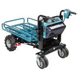 Kép 3/20 - Makita DCU604Z akkus talicska, rács felépítménnyel 300kg, 2x18V LXT Li-ion (akku és töltő nélkül)