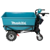 Kép 2/19 - Makita DCU605Z akkus talicska, tartály felépítménnyel 300kg, 2x18V LXT Li-ion (akku és töltő nélkül)
