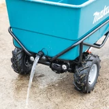 Kép 19/19 - Makita DCU605Z akkus talicska, tartály felépítménnyel 300kg, 2x18V LXT Li-ion (akku és töltő nélkül)