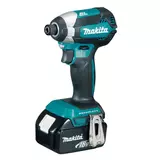 Kép 8/9 - Makita DLX3155 akkus gépszett kofferban, 3 részes, 18V (2db 5Ah akkuval és töltővel)