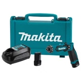 Kép 16/16 -  Makita DF012DSE akkus csavarbehajtó, 7.2V Li-Ion, 5.6Nm, 2x1.5Ah