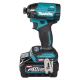 Kép 2/15 - Makita TD002GD202 akkus ütvecsavarbehajtó 40Vmax XGT Li-Ion, 1/4&quot;, 2x2.0Ah