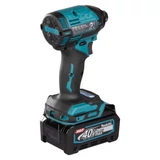 Kép 5/15 - Makita TD002GD202 akkus ütvecsavarbehajtó 40Vmax XGT Li-Ion, 1/4&quot;, 2x2.0Ah